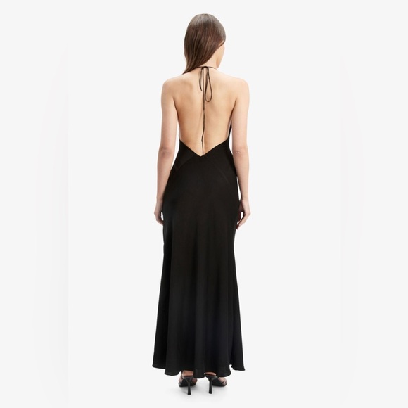 Bardot Aradia Halter Dress In Black - Picture 7 of 13
